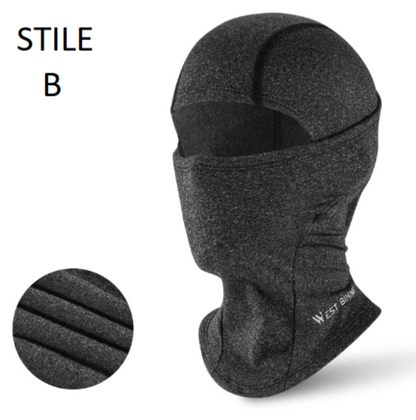 Passamontagna in poliestere unisex, 2 misure colori a scelta.