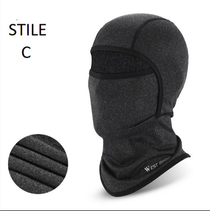 Passamontagna in poliestere unisex, 2 misure colori a scelta.