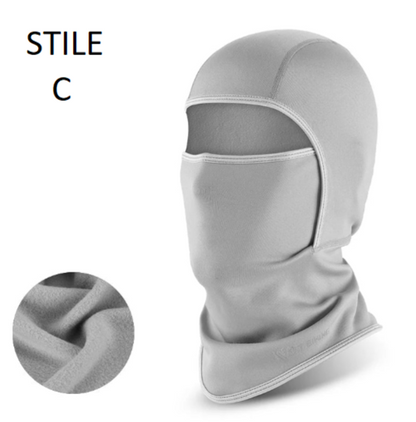 Passamontagna in poliestere unisex, 2 misure colori a scelta.