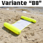 Summer Swim Inflatable Floating Water Mattresses Hammock Stripe Lounge Chairs Pool Water Sports Toys Floating Mat Pool Toys Kids