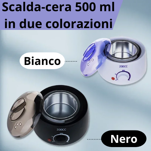 ⭐ Macchina Scaldacera Professionale con Cera Brasiliana – Kit per Depilazione Efficace e Delicata a Casa. ⭐
