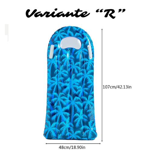 Outdoor Foldable Water Hammock Inflatable Floating Swimming Pool Mattress Swimming Ring Pool Party Toy Lounge Bed For Swimming