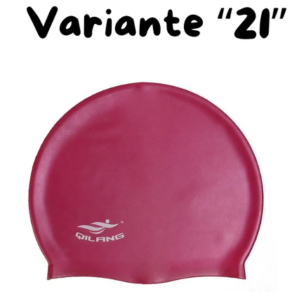 Waterproof Silicone Swim Caps Women Men High Elastic Flexible Protect Ears Hair Swimming Pool Hat for Adults Children Girls Boys