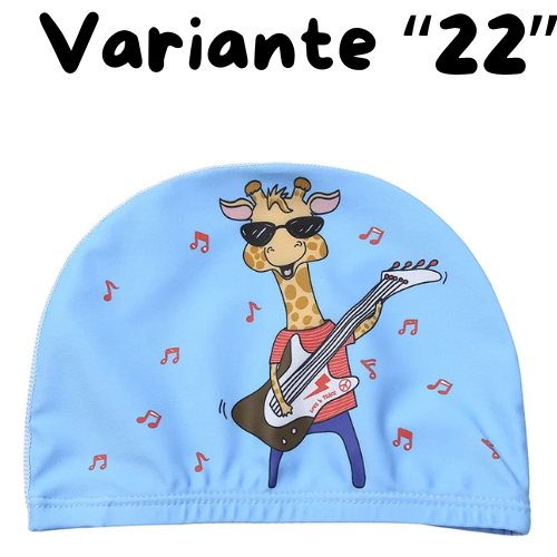 Children Cartoon Swimming Cap Kids Elastic Fabric Swiming Pool Water Sport Protect Ears Hat Swim Bathing Hats Caps Boys Girls