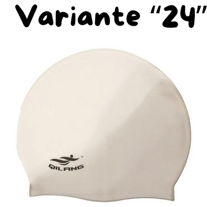 Waterproof Silicone Swim Caps Women Men High Elastic Flexible Protect Ears Hair Swimming Pool Hat for Adults Children Girls Boys
