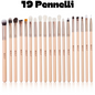 💖 Pennelli Trucco – Kit Professionale Da 5 a 28 Pezzi – Set Completo per Make-up Viso e Occhi.