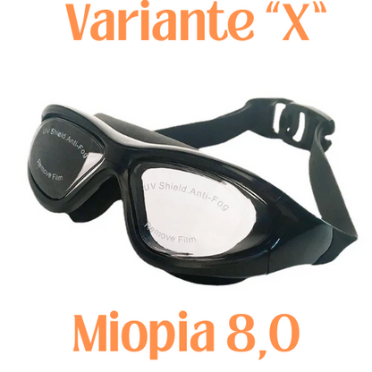 2021 Adult Myopia Swimming Goggles Earplug Professional Pool Glasses Anti Fog Men Women Optical Waterproof Eyewear Wholesale
