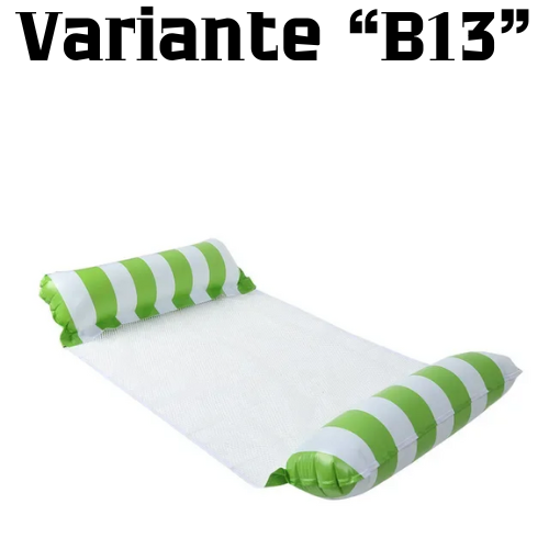 Summer Swim Inflatable Floating Water Mattresses Hammock Stripe Lounge Chairs Pool Water Sports Toys Floating Mat Pool Toys Kids