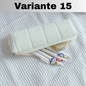 🧳Borsa Beauty-case con cerniera, tinta unita, per il trucco in pelliccia. Comoda, Capiente.