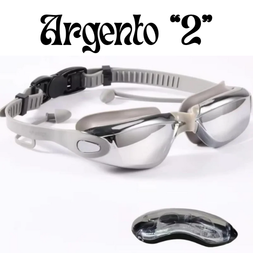 ARENA Professional Adult Anti-fog Swimming Goggles with Earplugs Men Women Swim Leak Proof Adjustable UV Protection Eyewear