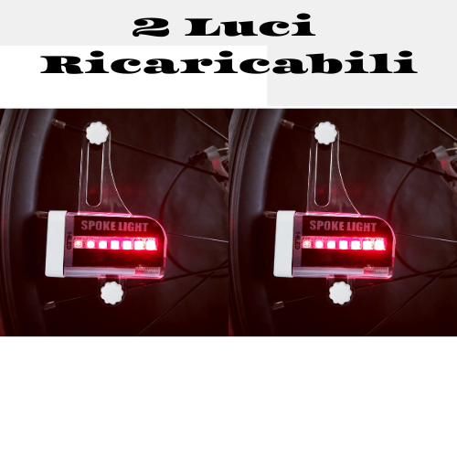 Colorful Bike Wheel Spoke Light USB Rechargeable LED Tyre Tire Flash Lights Neon Bicycle Rim Decor MTB Road Bike Warning Lights
