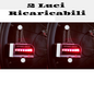 Colorful Bike Wheel Spoke Light USB Rechargeable LED Tyre Tire Flash Lights Neon Bicycle Rim Decor MTB Road Bike Warning Lights