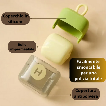 🧺 Leva-Pelucchi Manuale a Rullo – Riutilizzabile, Ecologico, Leggero e Portatile.