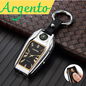 Portachiavi multifunzionale con bussola, orologio, accendino ad arco. Ricaricabile USB , colore a scelta.