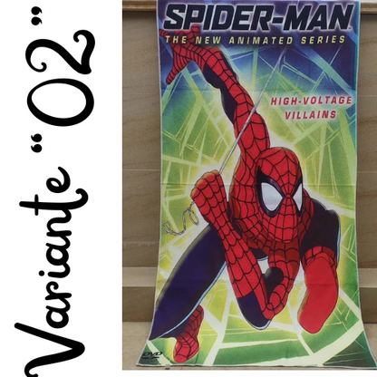 Disney Cartoon Cool Spiderman Avengers Baby Bath Towels 75X150cm Love Microfibre Home Wash Kids Adult Beach Swimming Towel