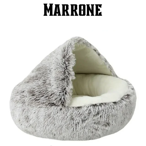 Cuccia - letto per animali domestici con fodera staccabile. Comodo nido caldo e grotta a doppio scopo per animali di piccola taglia.