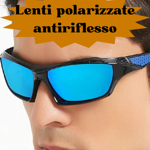 🕶️ Occhiali da Sole Unisex Polarizzati – Leggeri, Resistenti, Antiriflesso, Protezione UV Totale.