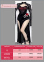 Abito da donna. Selezione di abiti in diverso stile vittoriano, gotico, con merletti in pizzo. Ideale come costume per carnevale, cosplay, feste.