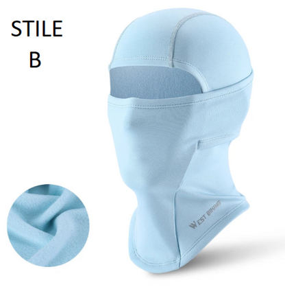 Passamontagna in poliestere unisex, 2 misure colori a scelta.