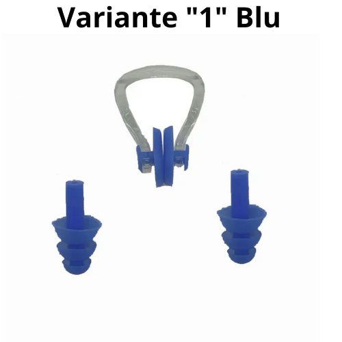 Tappi per Orecchie e Nasali in Silicone – Ideali per Nuoto e Relax. Colori a scelta.