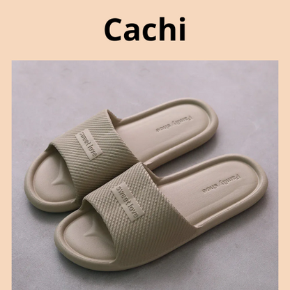 Summer Bathroom Slippers Men Women Non-slip fashion Slides Indoor House EVA Slippers Woman Couples at Home Happy Flops LX021