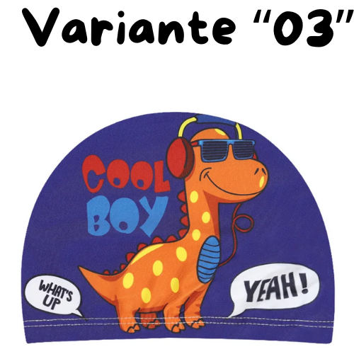 Children Cartoon Swimming Cap Kids Elastic Fabric Swiming Pool Water Sport Protect Ears Hat Swim Bathing Hats Caps Boys Girls