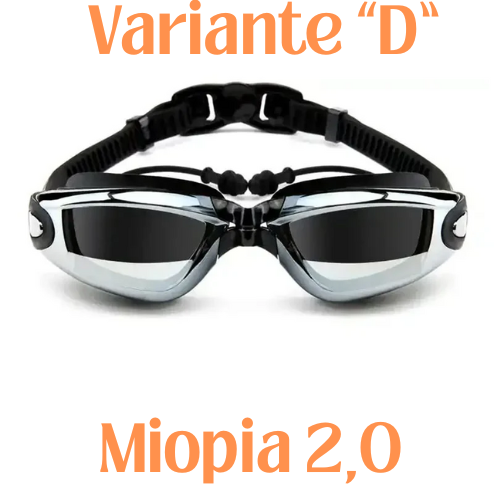 2021 Adult Myopia Swimming Goggles Earplug Professional Pool Glasses Anti Fog Men Women Optical Waterproof Eyewear Wholesale