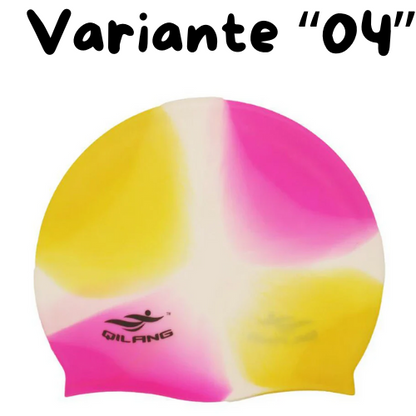 Waterproof Silicone Swim Caps Women Men High Elastic Flexible Protect Ears Hair Swimming Pool Hat for Adults Children Girls Boys
