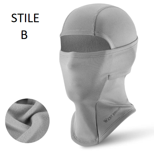 Passamontagna in poliestere unisex, 2 misure colori a scelta.
