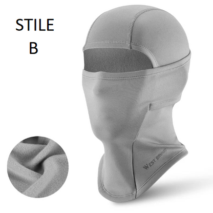 Passamontagna in poliestere unisex, 2 misure colori a scelta.