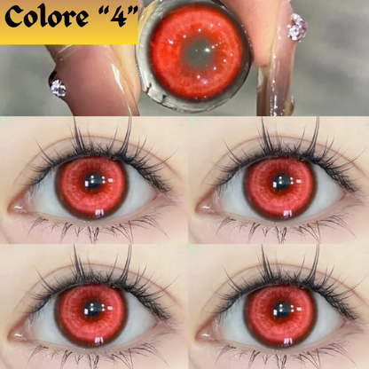 👁️ Lenti a Contatto Colorate Gradazione 0,00/4,50 – Comode e Sicure – Confezione da 2 Pezzi.