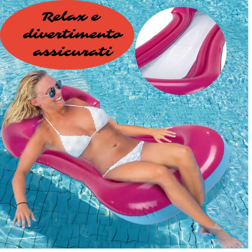 Outdoor Foldable Water Hammock Inflatable Floating Swimming Pool Mattress Swimming Ring Pool Party Toy Lounge Bed For Swimming