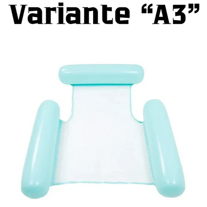 Summer Swim Inflatable Floating Water Mattresses Hammock Stripe Lounge Chairs Pool Water Sports Toys Floating Mat Pool Toys Kids