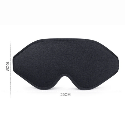 😴 Mascherina per Dormire in Memory Foam 3D – Comfort Estremo & Buio Totale.