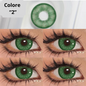 👁️ Lenti a Contatto Colorate Cosmetiche – Effetto Occhi Grandi, Comode e Sicure – Confezione da 2 Pezzi.