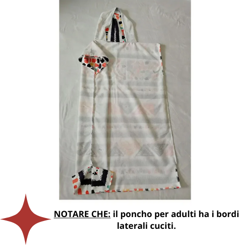 Adult Kids Custom Personalized Poncho Towel Hooded Sauna Spa Surf Swim Beach Changing Robe Holiday Birthday Gift Drop Shipping