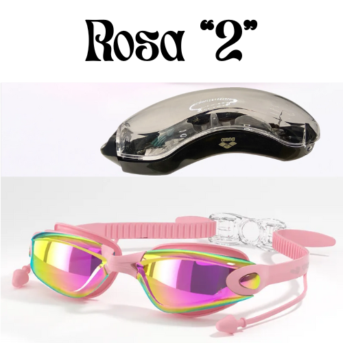 ARENA Professional Adult Anti-fog Swimming Goggles with Earplugs Men Women Swim Leak Proof Adjustable UV Protection Eyewear