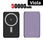 Power Bank a carica rapida magnetica. A scelta 10000-30000 o 50000 mAh, disponibile in tre colori.
