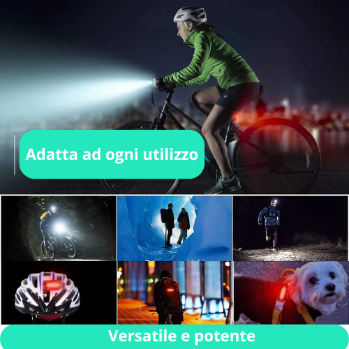 NATFIRE 10000mAh 5000LM MTB Bicycle Front Light Bicycle 8*LED Front Bike Light Headlight Bike Accessories USB Rechargeable