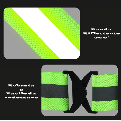 WEST BIKING Safety Vest LED 360° Reflective Highlight Adjustable Straps Night Warning Work Running Riding Clothing Vest Gear
