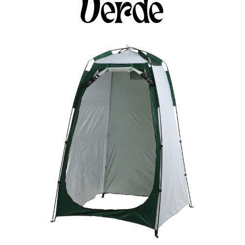 Tenda da “toelette” per spiaggia/campeggio/sport. Apertura rapida, impermeabile, porta con cerniera.
