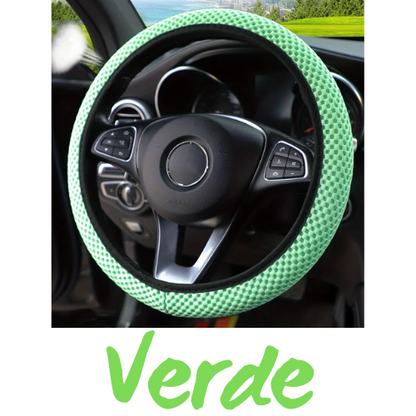 Three-dimensional Mesh Breathable Sweat-absorbing Comfortable Car Steering Wheel Cover Without Inner Ring For 38mm  Auto Parts