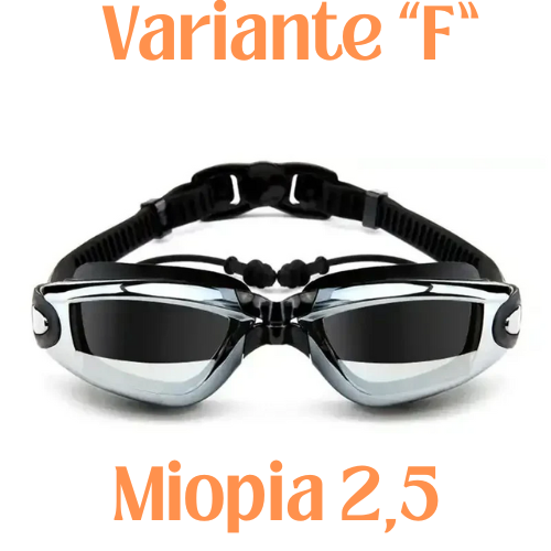 2021 Adult Myopia Swimming Goggles Earplug Professional Pool Glasses Anti Fog Men Women Optical Waterproof Eyewear Wholesale
