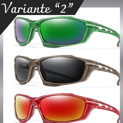 Occhiali da Sole Polarizzati Uomo Donna – Montatura Colorata in Policarbonato,  Protezione UV400, Leggeri e Resistenti – Disponibili in Vari Colori.