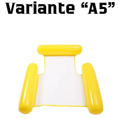 Summer Swim Inflatable Floating Water Mattresses Hammock Stripe Lounge Chairs Pool Water Sports Toys Floating Mat Pool Toys Kids