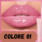 Lucidalabbra lunga tenuta, idratazione profonda, effetto specchio ultra brillante, resistenza all’acqua.