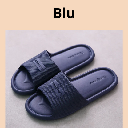 Summer Bathroom Slippers Men Women Non-slip fashion Slides Indoor House EVA Slippers Woman Couples at Home Happy Flops LX021