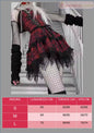 Abito da donna. Selezione di abiti in diverso stile vittoriano, gotico, con merletti in pizzo. Ideale come costume per carnevale, cosplay, feste.
