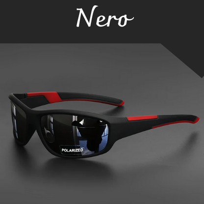 Occhiali da Sole Polarizzati in Policarbonato, Unisex– Protezione UV400, Leggeri e Resistenti – Disponibili in Vari Colori.