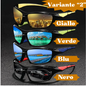🕶️ Occhiali da Sole Unisex Polarizzati – Leggeri, Resistenti, Antiriflesso, Protezione UV Totale.